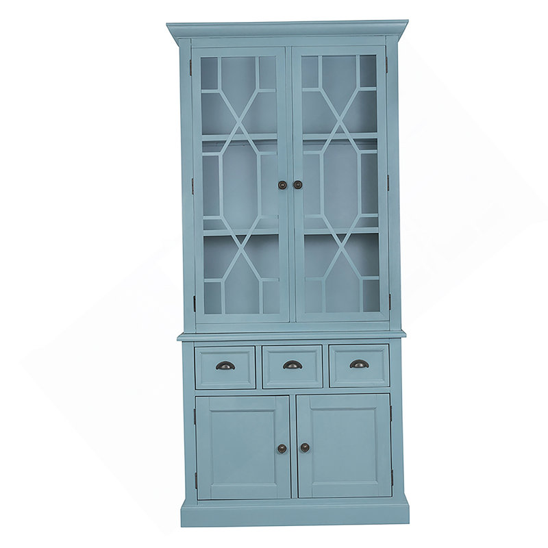 Armoire / crédences 39,4 x 18 x 83 po, Bleu