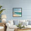 Cadre flottant expressif turquoise Horizon, design par Annabelle Hall-2112930867-2112930870