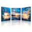 3 Piece Wrapped Canvas Wall Art