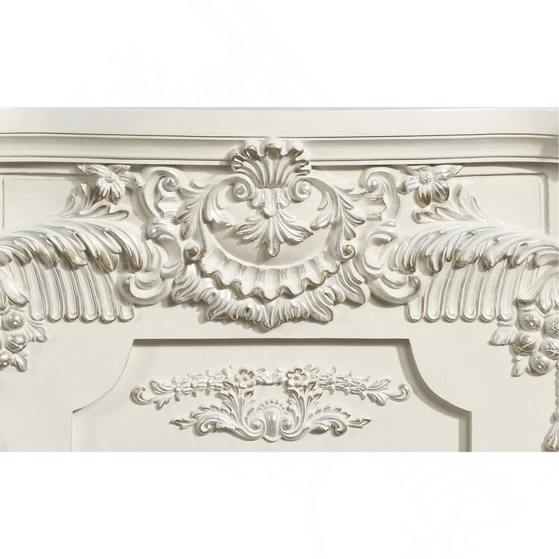 Foyer au fini blanc antique