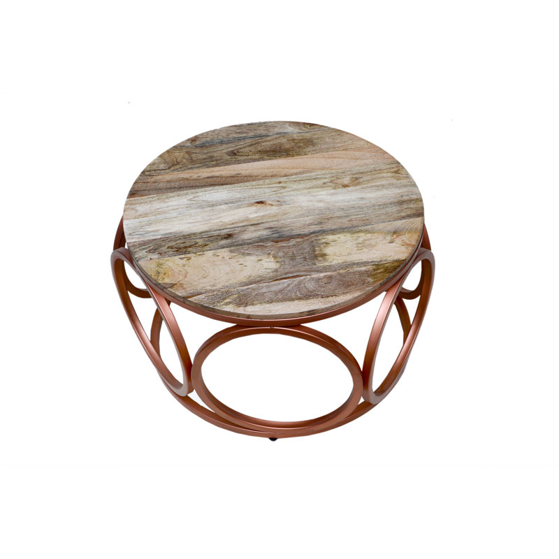 Dupree Frame Coffee Table, Copper