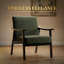 Fauteuil à dossier haut d'inspiration médiévale moderne-677280714