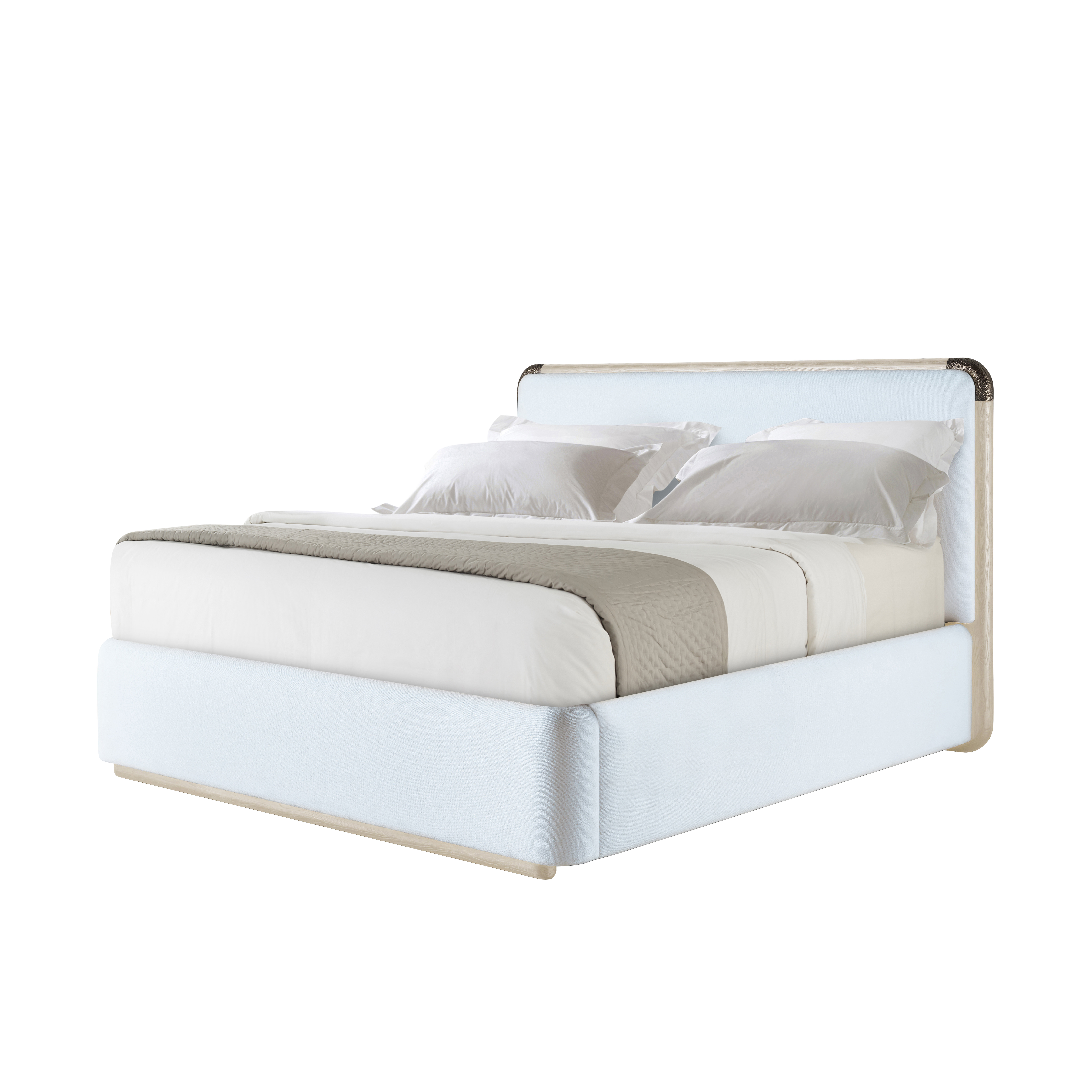 Luna Upholstered Cal-King Bed
