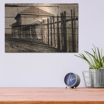 " Lost Farmstead On The Prairie 055 " by Gordon Semmens