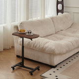 Height Adjustable Sofa Side C Shape Table,Laptop Holder End Stand Desk