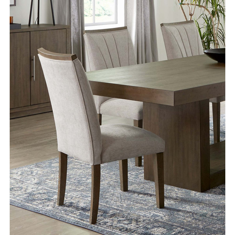 Ensemble de 2 chaises de salle à manger de style contemporain