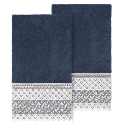 Ensemble de serviettes de bain en coton turc 2 pièces Aiden