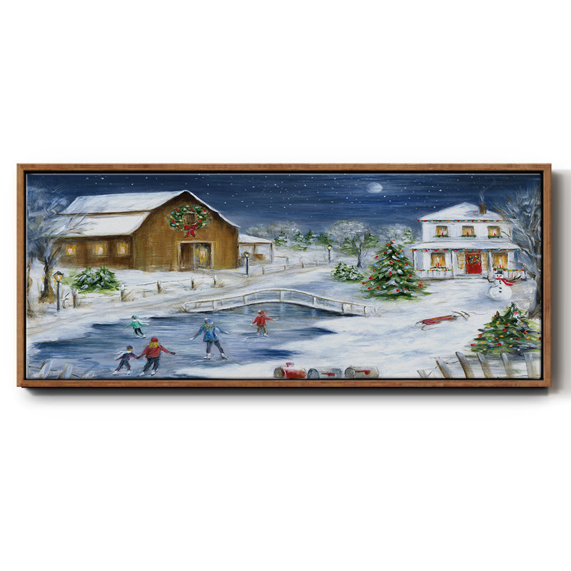 Winter Wonderland - toile encadrée, H 24 po x l 60 po
