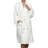 Cotton Terry Cloth Mid-Calf Bathrobe with Pockets-1811908973-1811908978