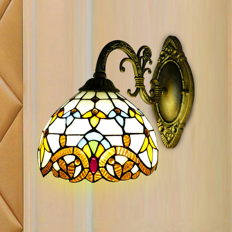 Applique murale 7,9 po style Tiffany