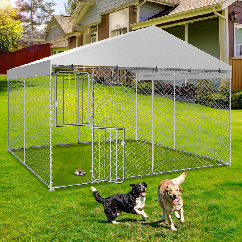 Caisse pour chien Tucker Murphy Pet ™, H 84,6 po x l 118,1 po x P 118,1 po