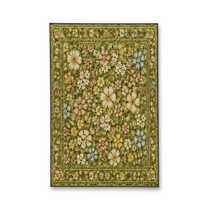 Tapis tissé à la crème Mosso, 3'3" x 4'11"