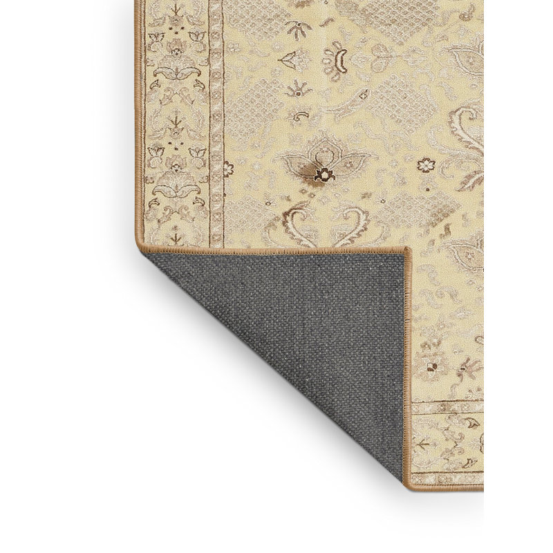 Surface beige contemporaine tapis, Rectangle 5 pi x 7 pi