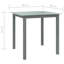Engela Square Metal Outdoor Dining Table , 80cm cm W 80cm cm D-1136125912