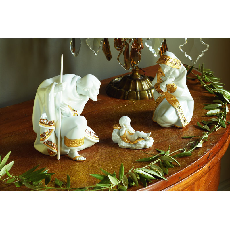 3 Piece Silent Night Nativity Set