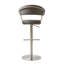 Bihter Swivel Upholstered Adjustable Height Counter Stool with Metal Frame-818865882