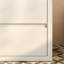 Meuble-lavabo 30 po avec lavabo en céramique et 2 tiroirs pleine extension, meuble-lavabo autoportant avec poignée libre à 45 °, glissières de tiroir à fermeture en douceur-1723547970
