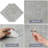 24 Tiles 4MIL x 18" W x 18" L Peel and Stick Vinyl Tile Flooring, DIY Flooring for Kitchen, Dining Room (54 sq.ft./case)-101323141