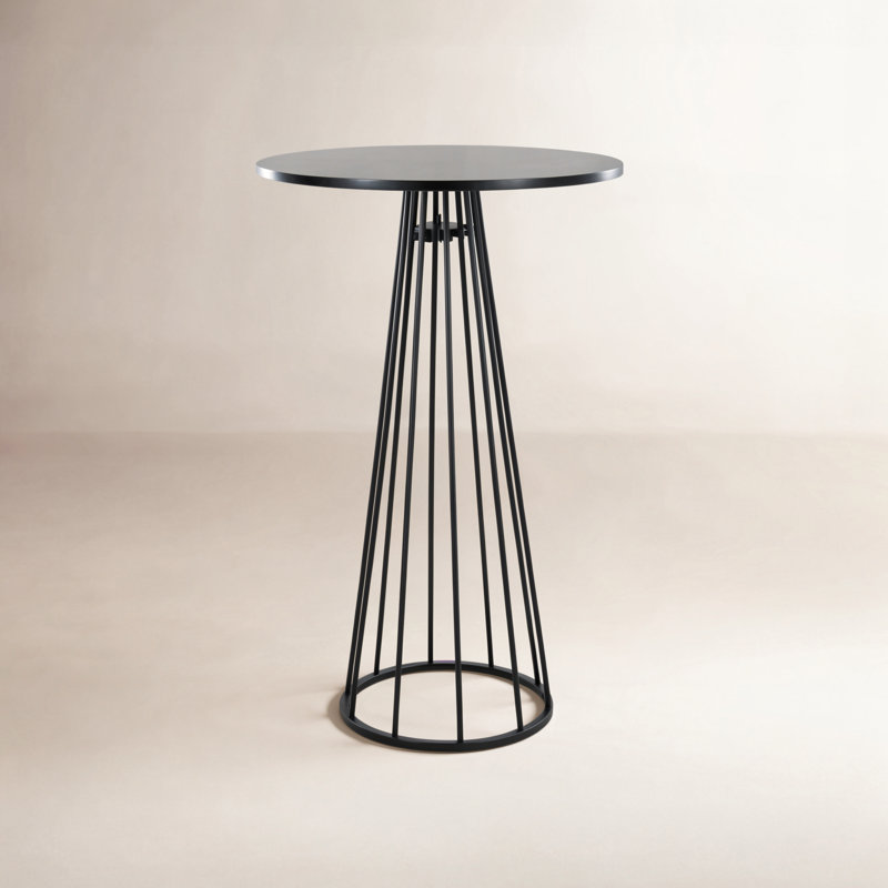 Canary Cosmo Counter Table, Black, Black, 42"