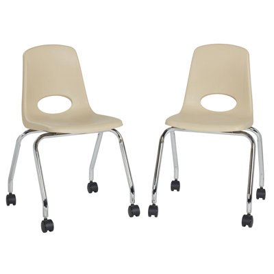Chaise mobile 18 "avec roulettes