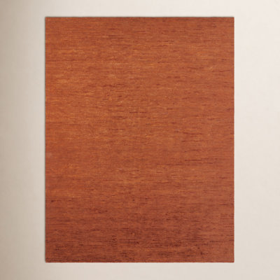 Schwenzer Sunset Ember Hand-Knotted Wool Area Rug