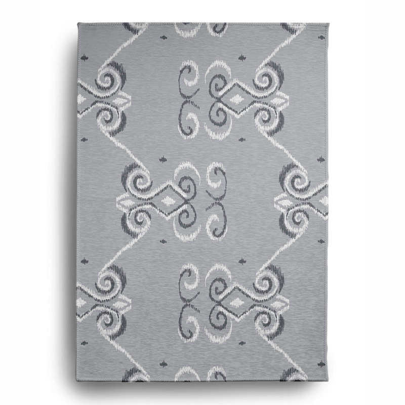 Tapis en chenille 83_Diamonds & Curls, Rectangle 4 pi x 6 pi