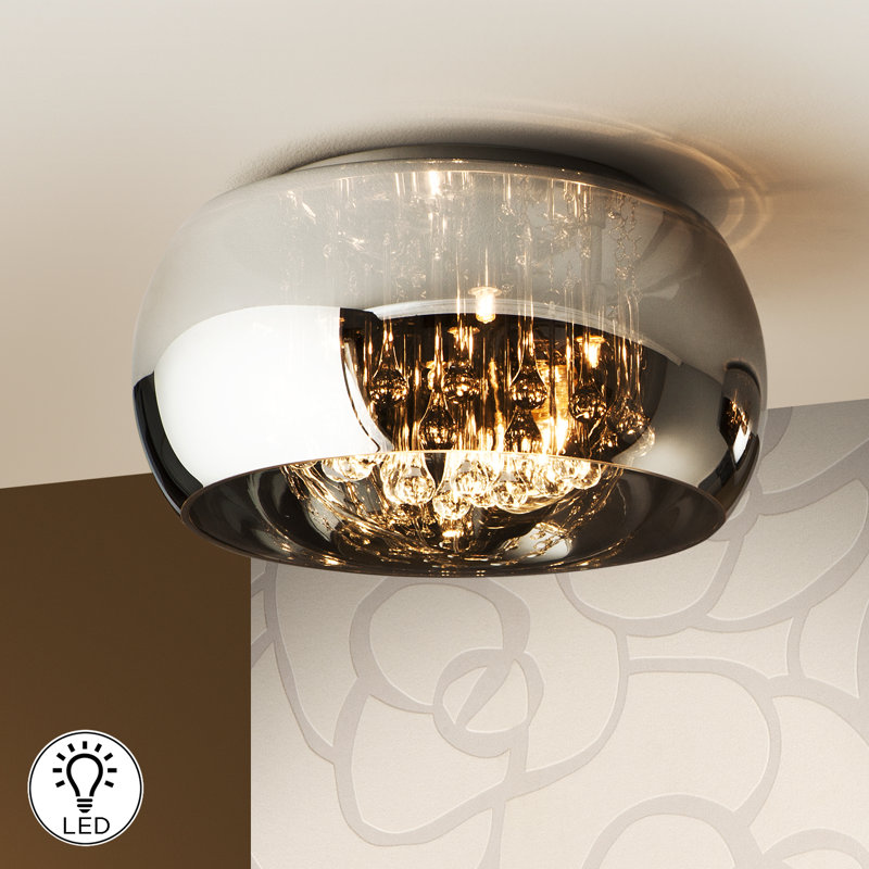 Excellence Glass Flush Mount