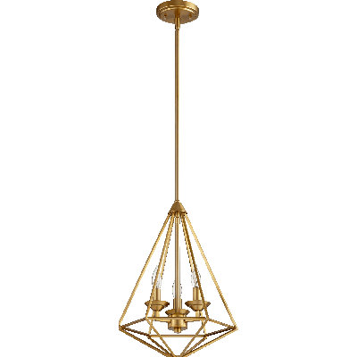 Durant 3 - Light Dimmable Geometric Chandelier