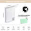 Armoire de salle de bain murale H 37,38 po Bellmead-1687849720-1692221003