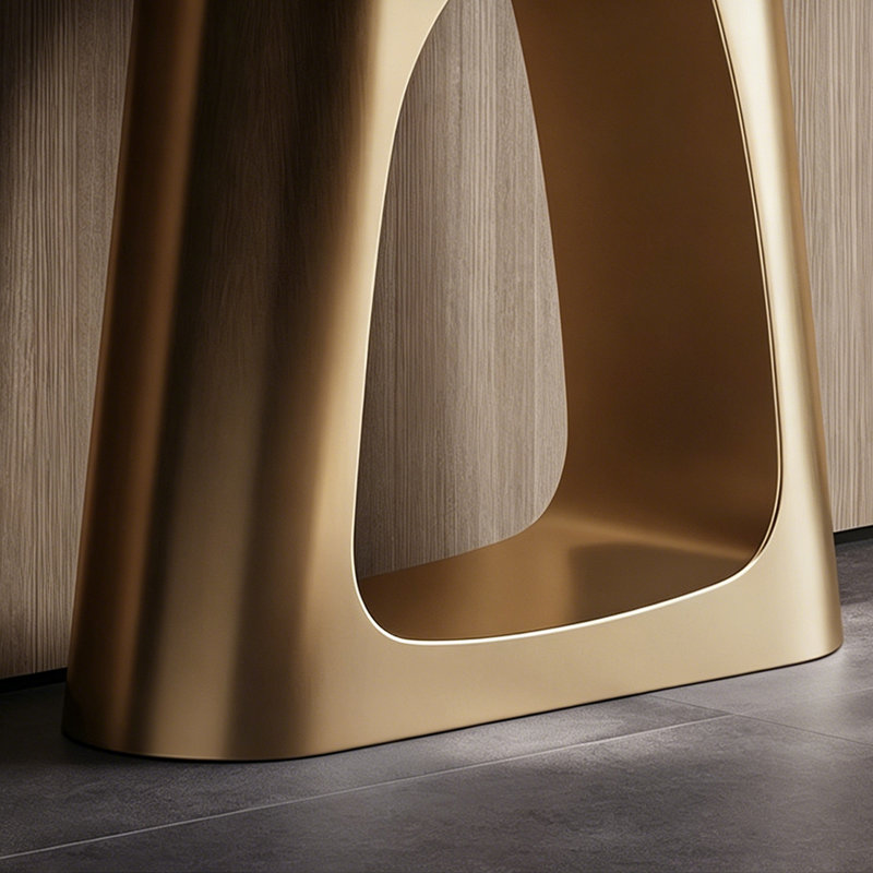 Console de hall d'entrée de luxe Italian Light, 33.5" H x 39.4" W x 13.8" D