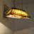 Fraire 3 - Light Dark Bronze Pool Table Lights Pendant