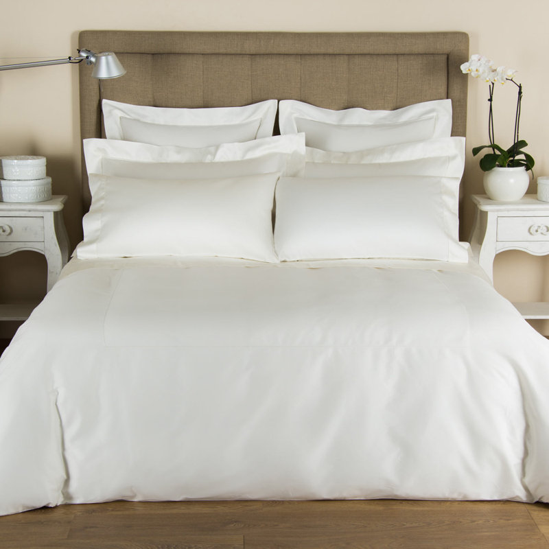 Single Ajour Pillow Sham, Standard, White