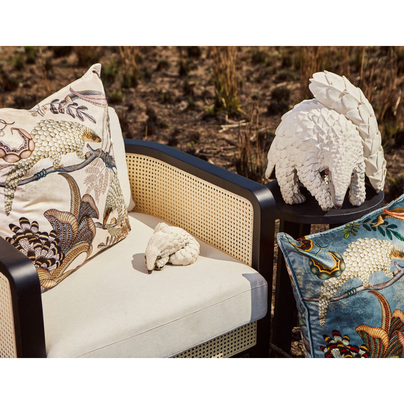 Ardmore Pillow, 24" x 24", White
