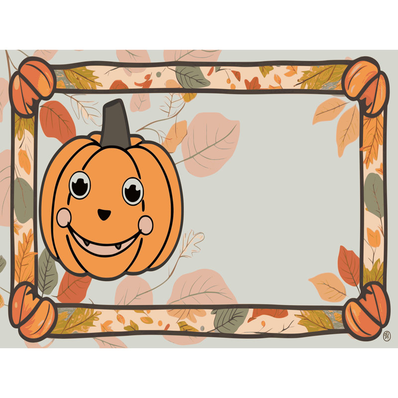 Tapis de vacances d'Halloween The Holiday Aisle®, Rectangle 5 pi x 7 pi