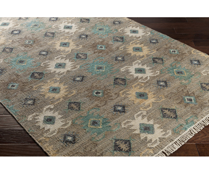 Myler Flatweave Geometric Indoor Rug, Rectangle 8' x 10'