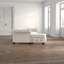 Canapé Chesterfield à accoudoirs roulés en lin 114,9 po Huskins-1325237483