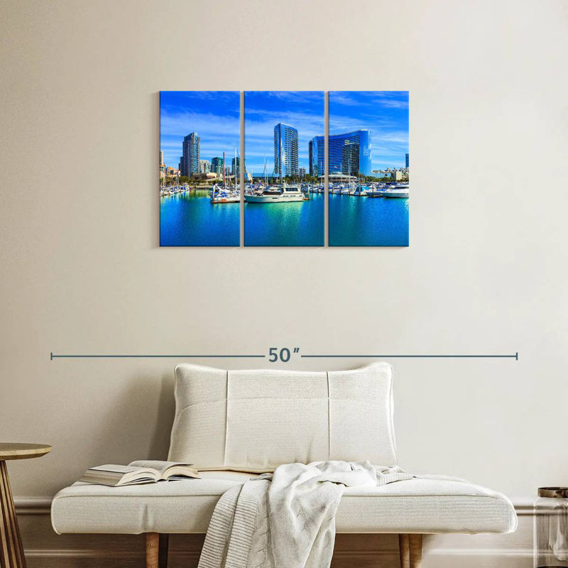 Senne San Diego Waterfront, H 20 po x l 33 po