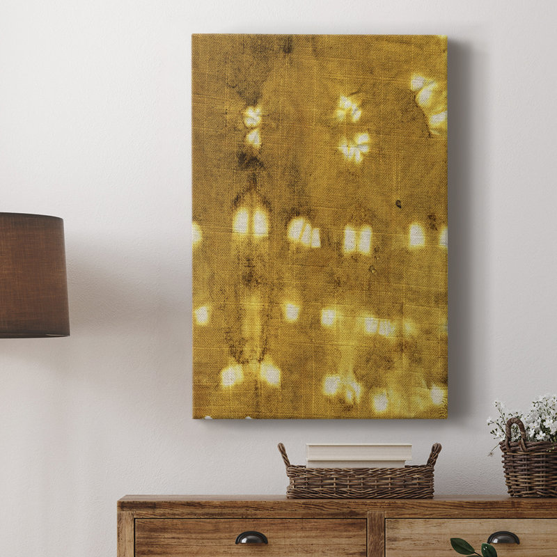 Turmeric Sunrise I -Custom Wrapped Gallery Cavas, 60" H x 40" W