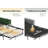 65’’ Chenille Convertible Sleeper Sofa Bed,Pull Out Sofa Bed-814351773