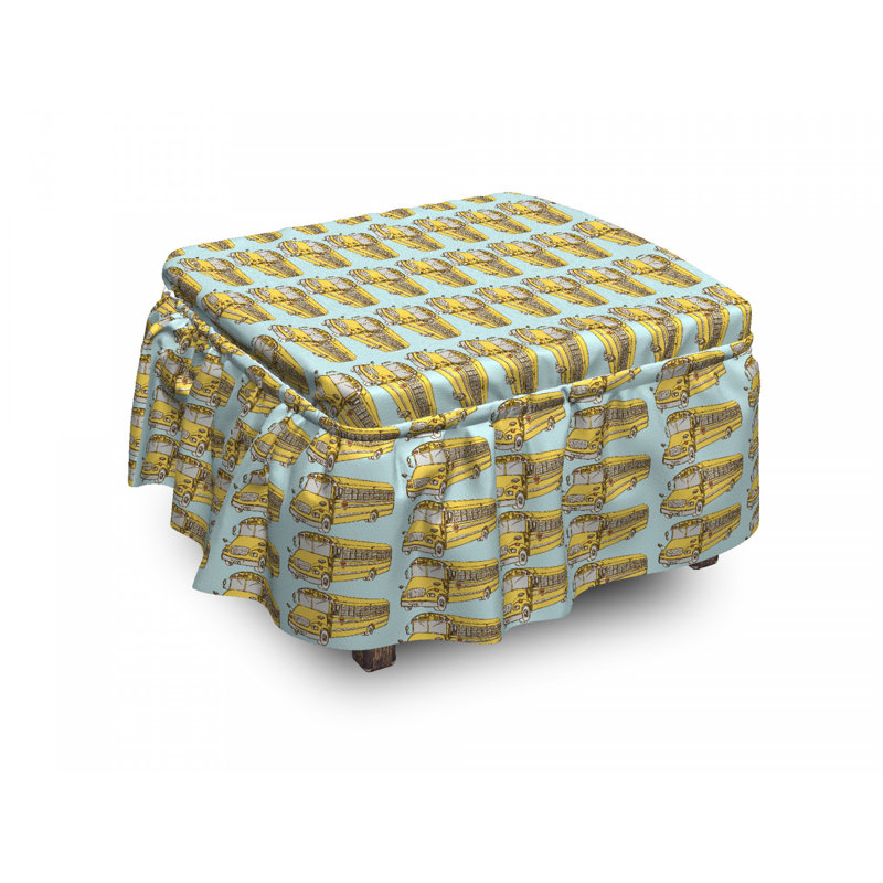 Housse pour repose-pieds school bus