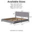 Lit plateforme tapissier Bensu Boucle-2123586220-2115697642