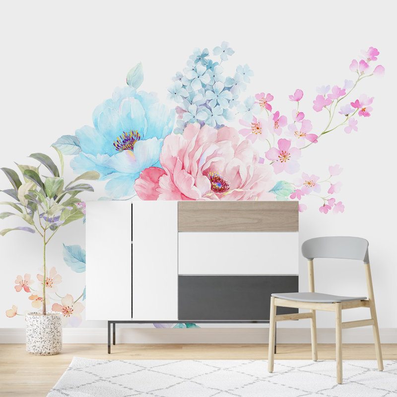 Peel & Stick Wall Mural, 8.33' W x 8.33' L