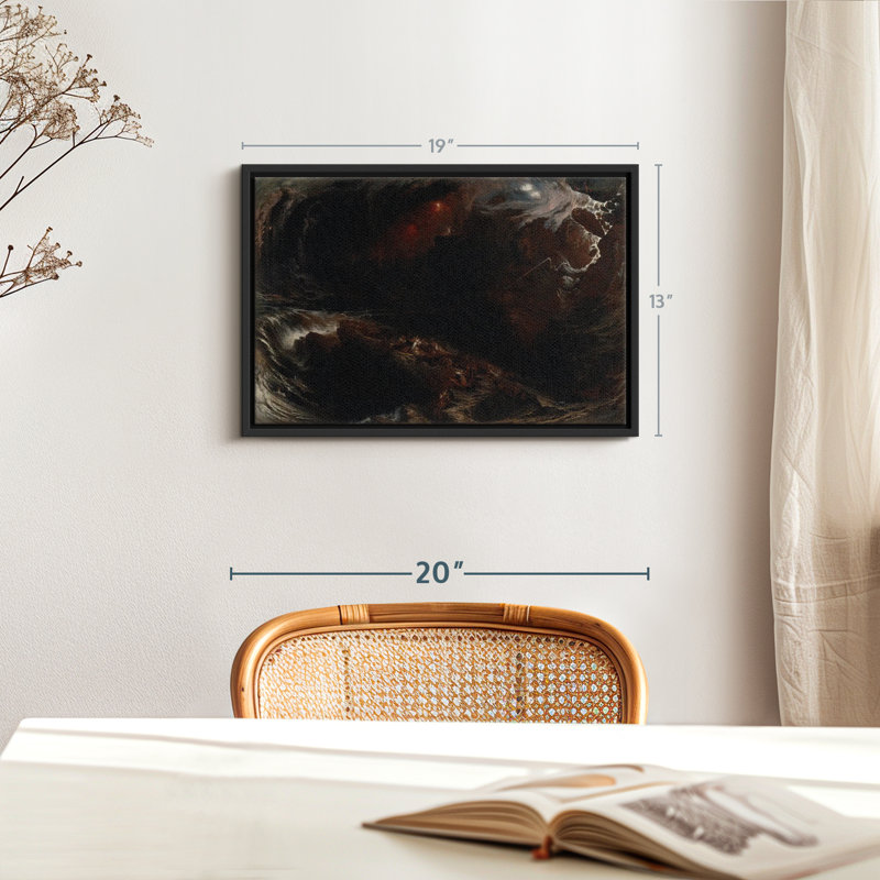 " The Deluge 1834 Wall Art ", 13" H x 19" W
