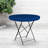 Heavy-Duty Multipurpose Round Patio Table Top Cover, Waterproof Outdoor UV-Resistant Table Cover
