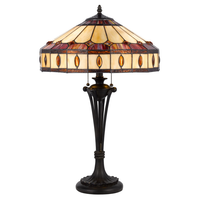 Lampe de table noire 26 po Allyanna