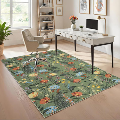 Washable Runner Rug Runner Modern Black Non Slip Kitchen Rugs Low Pile Entryway Rug Soft Bathroom Rugs Stain Resistant Carpet for Bedroom Hallway Laundry Room