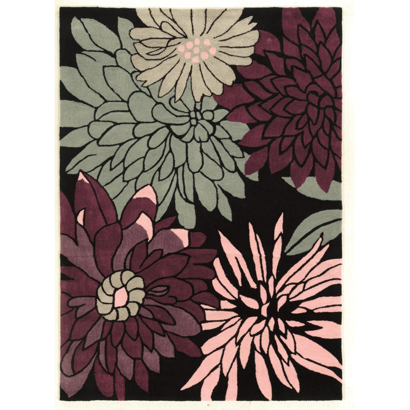 Marisela Handmade Rug, Rectangle 5' x 7'