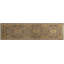 Tapis de couloir unique gris / ivoire 2 pi 10 po x 11 pi 1 po Kellyanna par Arshs Fine Rugs