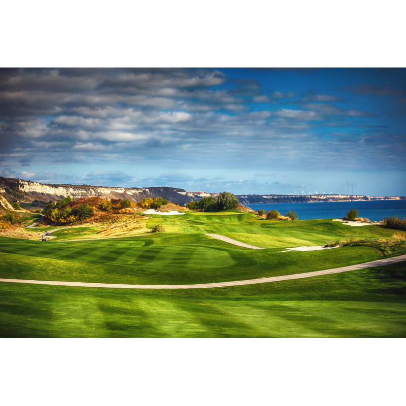 Golf Course In The Countryside by Dagut - Wrapped Canvas Print, 30cm H x 46cm W x 3.8cm D
