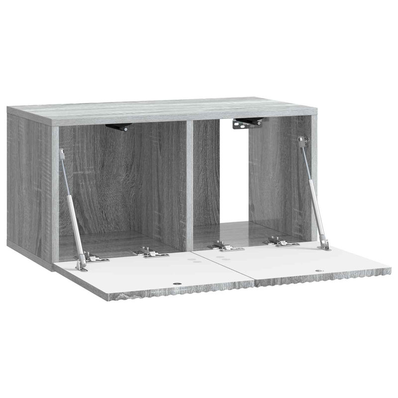 TV Stand, 30cm H x 59.5cm L x 31cm W, Grey Sonoma